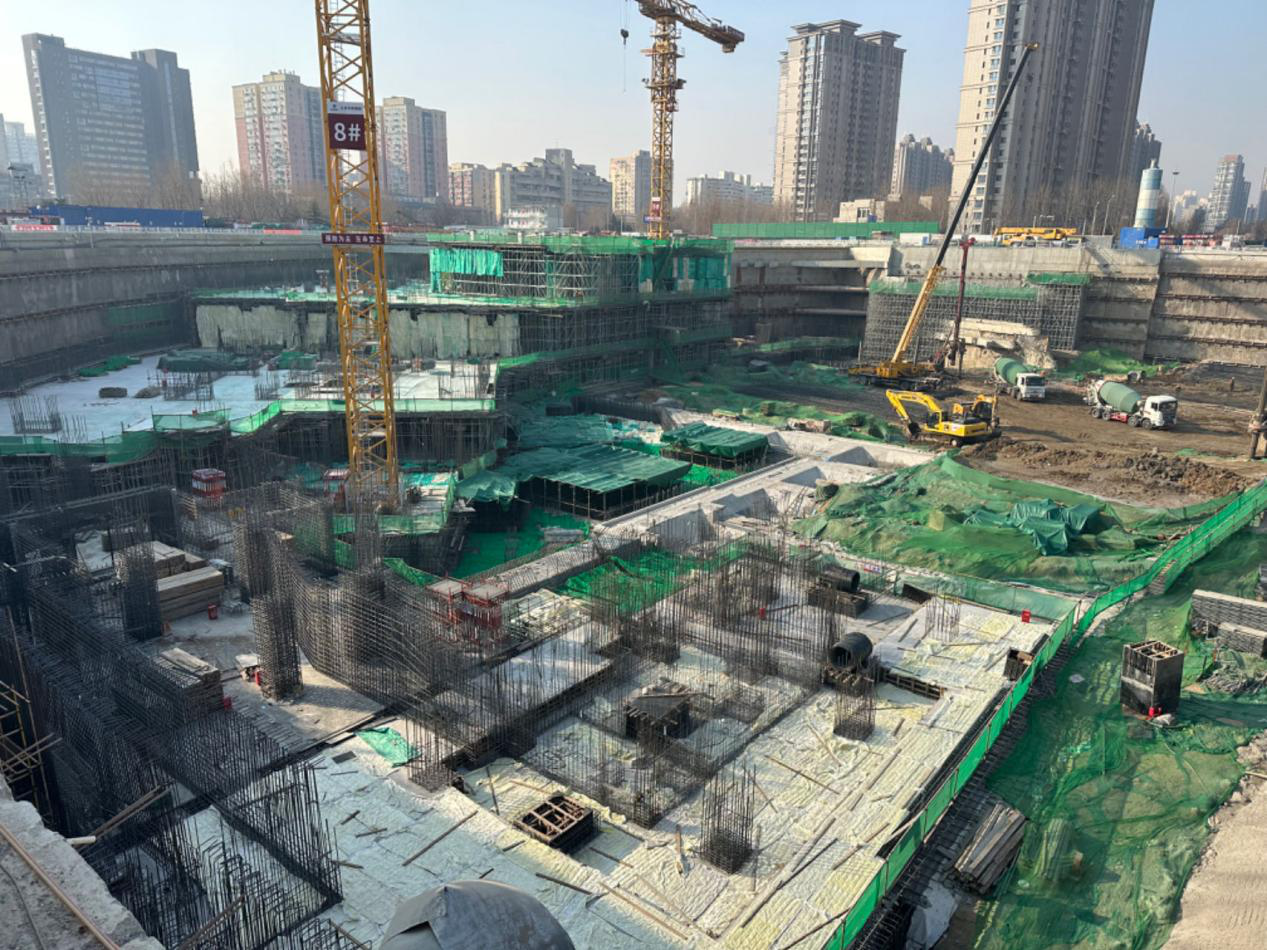 全市首例入市交易TOD项目——北京朝阳站项目一体化预留结构实现重大工程进展.png
